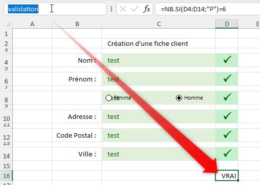 Excel formation - formulaire dynamique sans coder de vba - 28