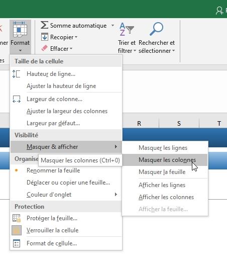 Comment masquer ou afficher des cellules dans Excel Apprendre Excel pour les débutants Excel