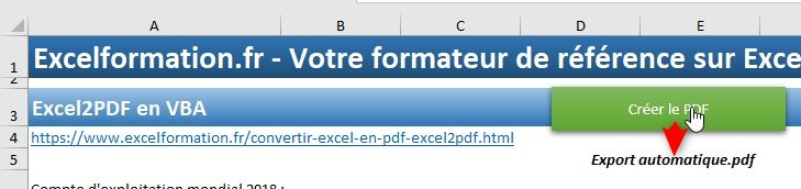 Comment Convertir Un Fichier Excel En PDF Excel2pdf Excel Formation