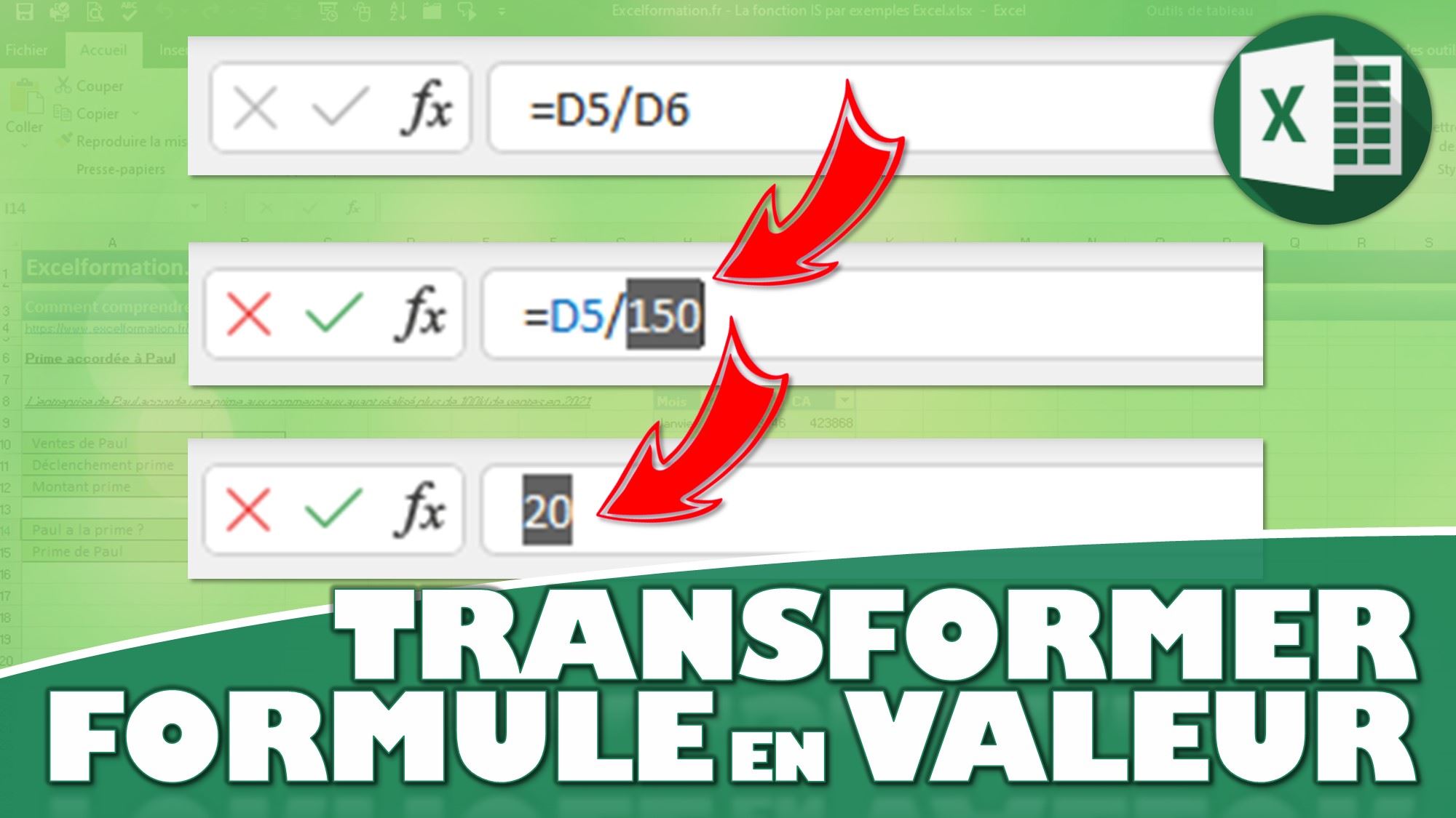 Comment Remplacer Rapidement Des Formules Par Leur Valeur Sur Excel