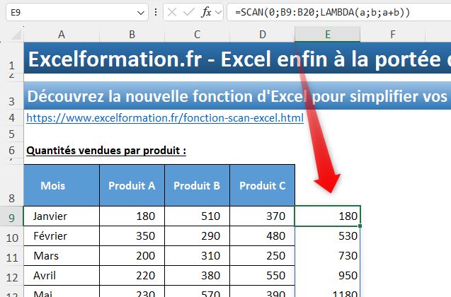 Excel formation - 0001-fonction SCAN - 03