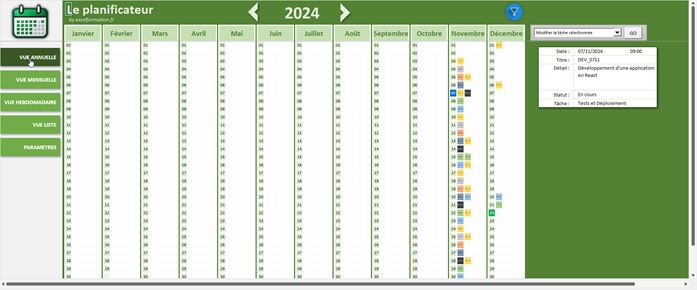 Excel formation - 0028-Vente Le Planificateur - 01