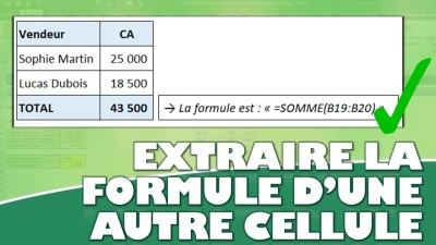 Comment évaluer et extraire des formules Excel avec des fonctions personnalisées ?