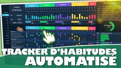 Comment ne plus jamais abandonner ses BONNES habitudes grâce à Excel (guide complet)