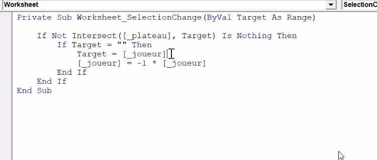 Excel formation - video comment creer un jeu sur excel tic tac toe le jeu du morpion tutoriel vba debutant