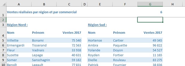 Excel formation - Comment surligner la ligne active - 03