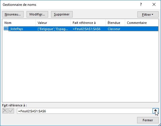Excel formation - Comment créer des listes déroulantes en cascade - 07