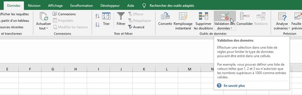 Excel formation - Comment créer des listes déroulantes en cascade - 20
