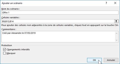 Excel formation - Le gestionnaire de scénarios d'Excel - 05