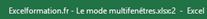 Excel formation - Afficher plusieurs onglets sur Excel - 04