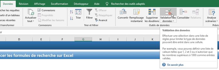 Excel formation - L'opérateur d'INTERSECTION - 12