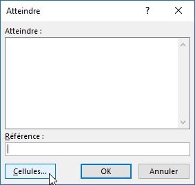Excel formation - Sélection cellules visibles - 10