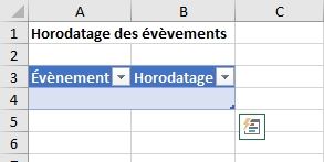 Excel formation - date et heure rapide - 23