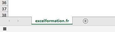 Excel formation - Insérer nouvelle feuilles de calculs - 03