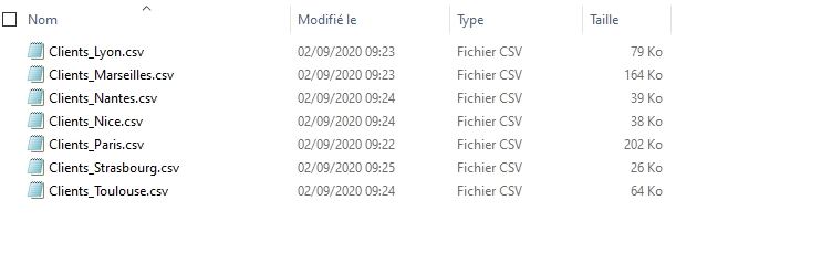 Excel formation - Conversion de CSV en fichier Excel en masse - 02