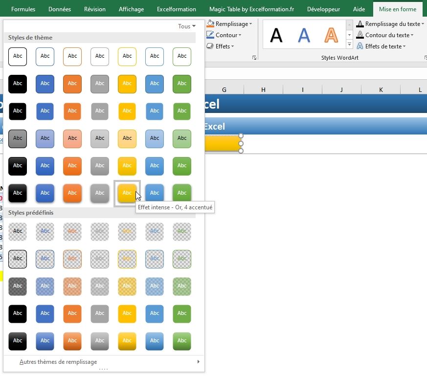 Excel formation - Envoyer mail avec VBA - 07
