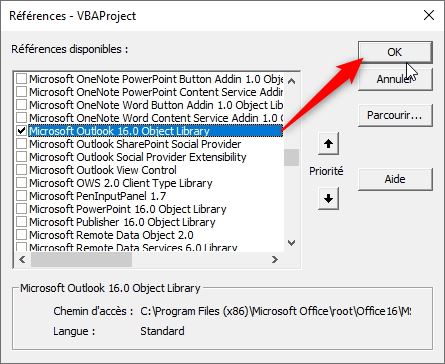 Excel formation - Envoyer mail avec VBA - 11