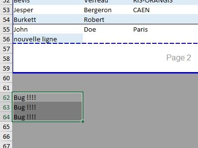 Excel formation - Comment créer une zone d'impression dynamique - 22