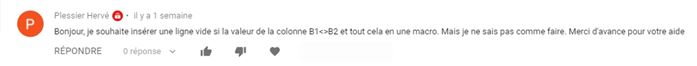 Excel formation - Ajouter ligne automatiquement - 01