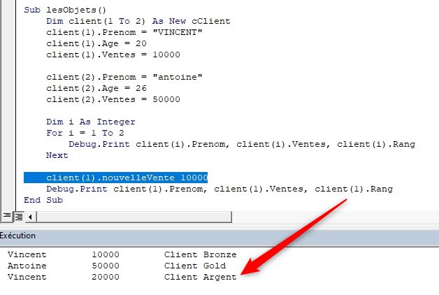 Excel formation - VBA30 les classes personnalisées - 07