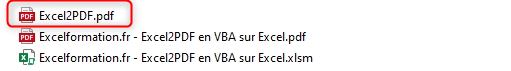 Comment Convertir Un Fichier Excel En PDF Excel2pdf - Excel Formation