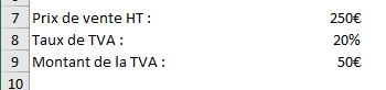Comment Calculer La TVA Sur Excel - Excel Formation