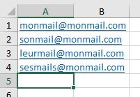 Excel formation - mail plusieurs destinataires vba - 02