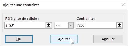 Excel formation - solveur excel - 16