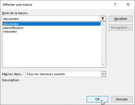 Excel formation - ScrollToTop - 18