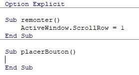 Excel formation - ScrollToTop - 14