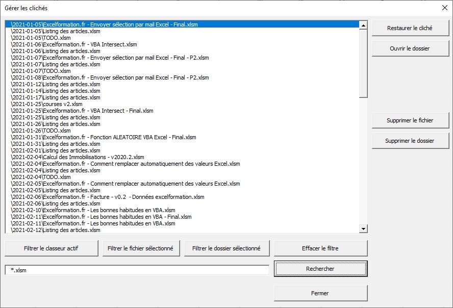 Excel formation - page vente saveMyFiles - 04