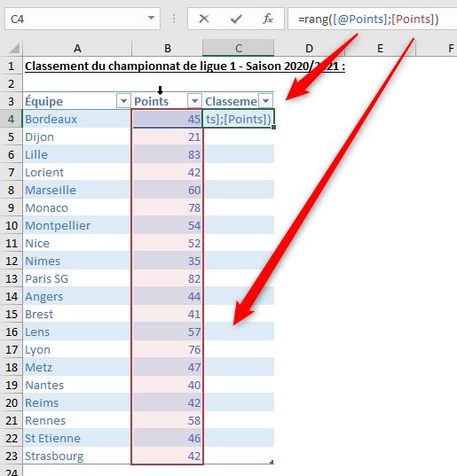 Ntroduire Imagen Formule Excel Pour Classement Fr Thptnganamst Edu Vn