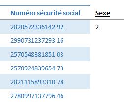 Excel formation - fonction droite et gauche - 05