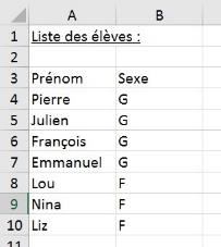 Excel formation - fonction SI - 02