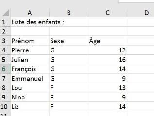 Excel formation - fonction SI - 08