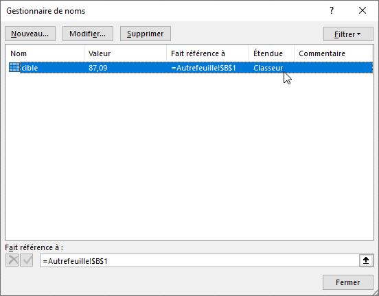 Excel formation - references externes - 09