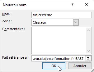 Excel formation - references externes - 11