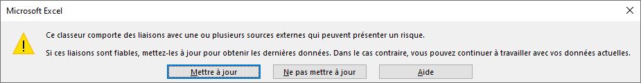 Excel formation - references externes - 13