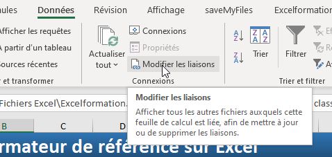 Excel formation - references externes - 14