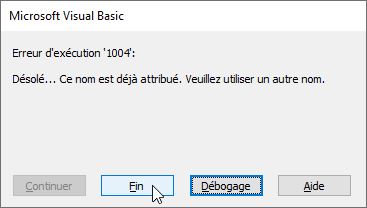 Excel formation - renommer feuille - 09