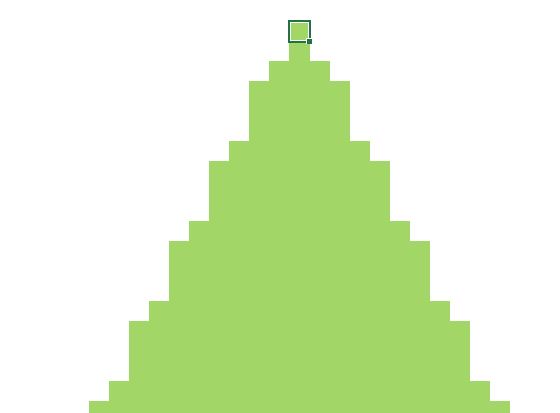Excel formation - sapin noel - 07