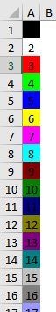 Excel formation - sapin noel - 13