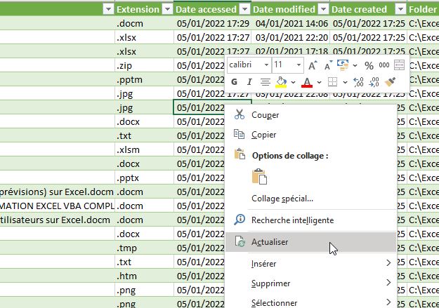 Comment Lister Les Fichiers Enregistrés Dans Un Dossier Et Ses Sous Dossiers Sans Vba Sur Excel 7317