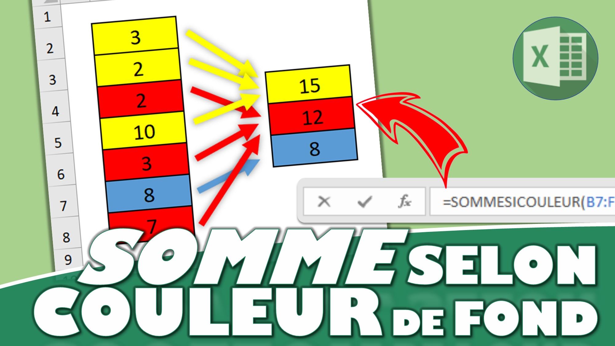 Découvrir 142+ Imagen Excel Formule Si Couleur Cellule - Fr ...