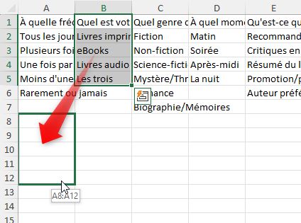 Excel formation - Analyser un sondage avec Excel - 05
