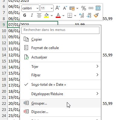 Excel formation - regrouperDatesTCDExcel - 10