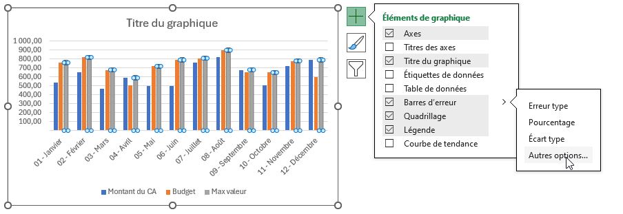 Excel formation - 0045-graphiqueEcartsFleches - 09