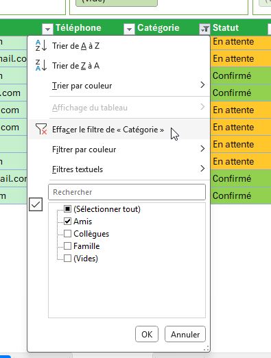 Excel formation - 0068-Gestionnaire d'évènements - 12