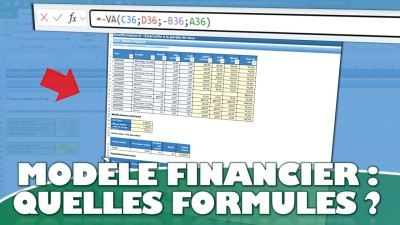 Les formules Excel indispensables pour créer un mini modèle financier