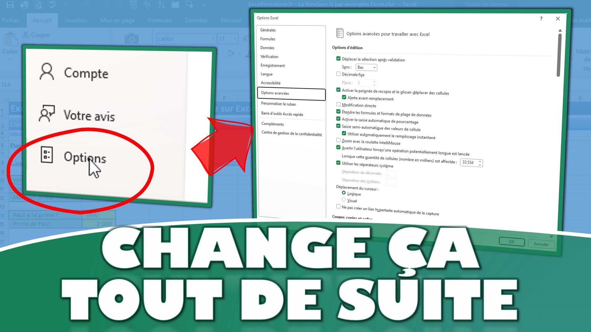 Comment les professionnels règlent leur Excel pour gagner du temps